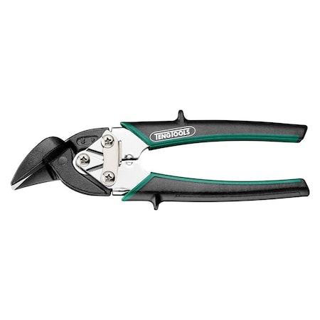 Teng Tools 7 Inch Straight/Right Cut Aviation Tin Snip Pliers 493-7N